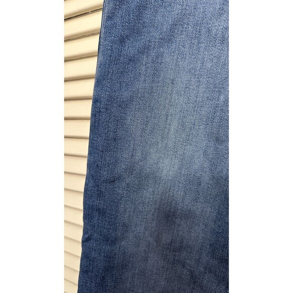 FRAME Women's Le Vintage Crop Wide Leg Blue Jeans Webster Medium Wash Size 26 - Picture 4 of 4